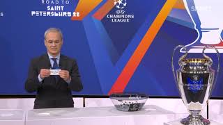 202122 UEFA Champions League Round of 16 draw [upl. by Enohs198]