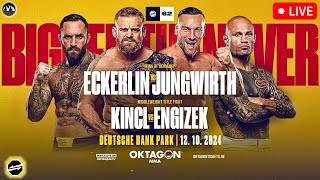 OKTAGON 62 Bigger Than Ever  LIVE STREAM  MMA FIGHNT COMPANION  Eckerlin vs Jungwirth MAIN CARD [upl. by Haimaj]