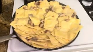 Creamy Sun Dried Tomato Chicken Ravioli Recipe [upl. by Haek545]