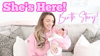 MEET OUR BABY GIRL  36 Weeks Preterm Birth Story [upl. by Hogue]