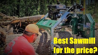 Woodland Mills Sawmill  Build amp Review HM126 Woodlander XL  Sawing with Josh Portable Saw Mill [upl. by Pena495]