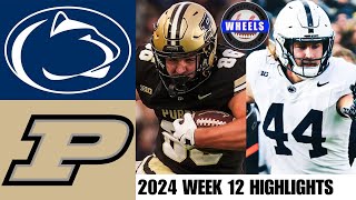 4 Penn State vs Purdue  Week 12  2024 College Football Highlights [upl. by Akihsan318]