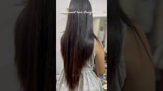 Permanent Hair straightening 🫶🏻hairstyle permanenthairstraightening haircarehairstraightening [upl. by Appolonia18]