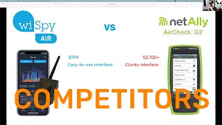 Competitors to WiSpy Air webinar part 2 [upl. by Nodnelg]