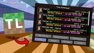 How to Join Server in Tlauncher Minecraft Hypixel 1202 2023 [upl. by Bradway633]