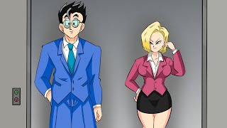 Elevator Sparks Fly ❤️ DBZ Parody [upl. by Grassi841]