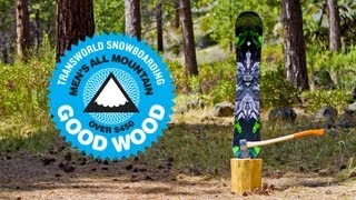 20122013 Good Wood Capita Black Snowboard of Death [upl. by Akinas]