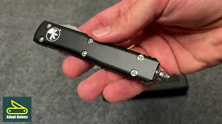 Unboxing Microtech Ultratech Single Edge Serrated 12111 OTF [upl. by Li]