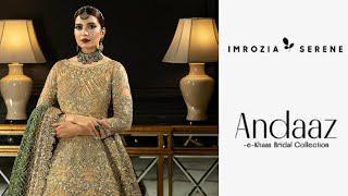 AndaazEKhaas Bridal Collection23 By Imrozia  PreBooking Starts Now [upl. by Yxel]