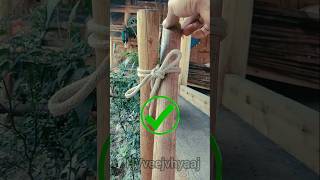 How to tie the rope securelyshorts [upl. by O'Shee]