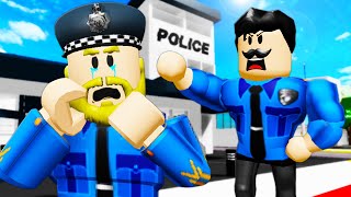 Officer Finkleberry Gets Fired A Roblox Movie Brookhaven RP [upl. by Ettenirt901]