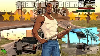 GTA San Andreas  CJ vs Police  GTA SA Wasted  GTA SA Busted 140 [upl. by Nyleek]