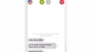 This is how the Phonak myCalltoText app transcribes a call [upl. by Olethea]