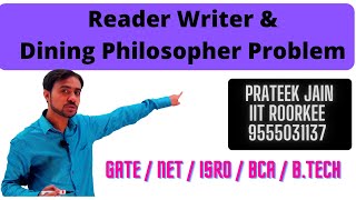 Lecture 16  Reader Writer and Dining Philosopher Problem [upl. by Huttan]