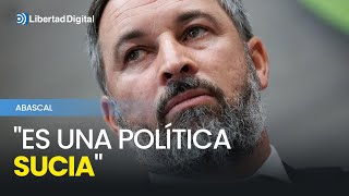 Abascal asegura que la política migratoria del PSOE quotEs una política suciaquot [upl. by Dnalram97]