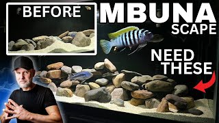 Best Way To Scape an MBUNA Cichlid Tank [upl. by Anilegnave168]