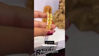 Bangles 💫✨🌼 gold ramanagar song wedding ramanagara goldjewellery sriganeshjewellers [upl. by Asylem]