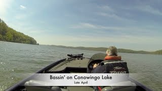 Early Season Bass Fishing on Conowingo Lake  Susquehana River [upl. by Lutero]