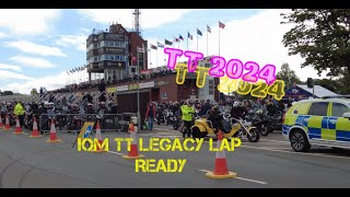 IOM TT Legacy lap line up 2024 [upl. by Allemrac]