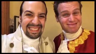 Hamilton cast being chaotic 😀 fypシ fypシ゚viral hamilton funny trending youtube [upl. by Chun]