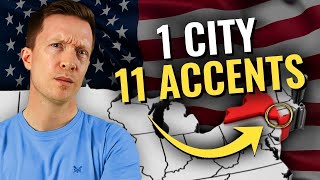 11 Strange American Accents in ONE City [upl. by Kimber]