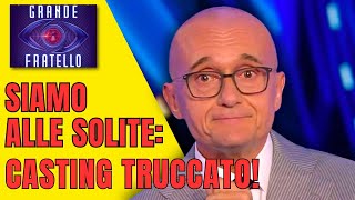 SCANDALO al Grande Fratello La Verità Svelata sui Casting Truccati [upl. by Nwahsat]