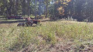 kubota L260 disking food plots [upl. by Mariam758]