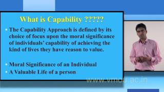 Amartya Sen’s  Capability Approach [upl. by Aenal635]