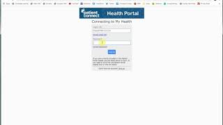 Logging in to Patient connect [upl. by Ordnagela]