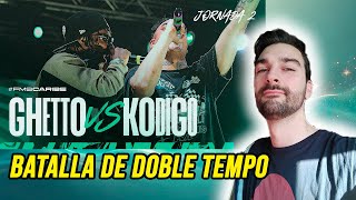 KODIGO EN SU PRIME ⚡BATALLA DE FLOW⚡ KODIGO vs GHETTO [upl. by Oglesby]