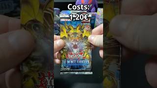 THE INFINITE FORBIDDEN BOOSTER OPENING PART 5  shorts yugioh asmrunboxing asmr yugiohcommunity [upl. by Ahsiekin]