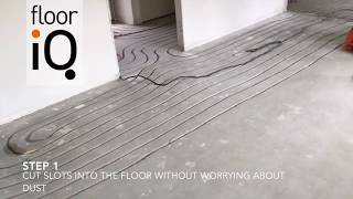 How to Install Underfloor Heating in an Old Property [upl. by Rugen]