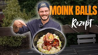 Einfache BBQMoink Balls  Raphs BBQ Rezept [upl. by Knorring964]