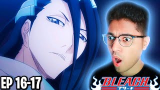 RENJI amp BYAKUYA Bleach Episode 1617 REACTION [upl. by Pearline]