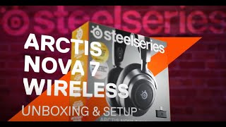 Arctis Nova 7 Unboxing and Setup [upl. by Accebber328]