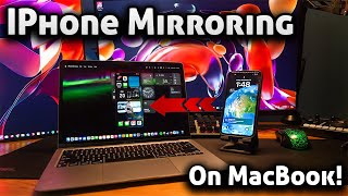 Mirror your iPhone to MacBook  Quick Tutorial [upl. by Ativahs283]