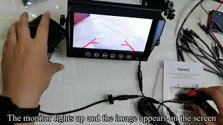 How to pair the second camera for Rohent R12 RV Backup Camera system [upl. by Chicky]