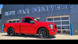 2023 SUPERCHARGED F150 705 HP LOWERED F150 VOSSEN 22quot WHEELS [upl. by Omrellig]