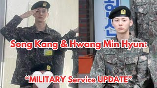 Song Kang amp Hwang Min Hyun SPOTTED in new photos from the military training center [upl. by Sara-Ann]