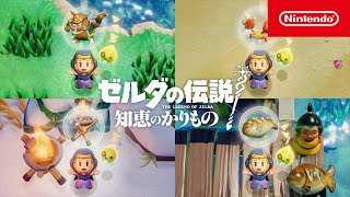 ゼルダの伝説 知恵のかりもの CM カリモノかりて世界救え篇 [upl. by Coffin]