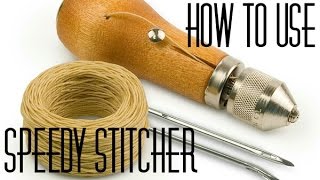 How To Sew using a Speedy Stitcher [upl. by Japheth]