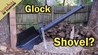 Glock E Tool or Entrenching Tool  Best Folding Shovel [upl. by Eladnyl823]