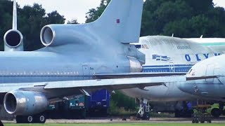 Stored Aircraft at Bruntingthorpe  28082016 [upl. by Twedy]