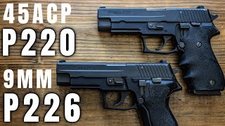 SIG P220 and P226 Unboxing [upl. by Anirres]