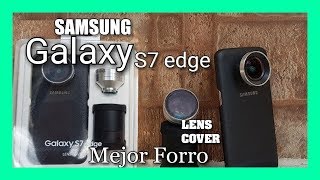 La Mejor Funda Del Samsung Galaxy S7 Edge  Cover Lens En Español [upl. by Idroj]