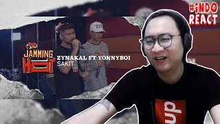 Ternyata Livenya Bagus  Zynakal ft Yonnyboi  Sakit INDOREACT [upl. by Warms]