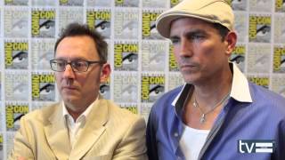 Person of Interest Season 3 Michael Emerson amp Jim Caviezel Interview [upl. by Dustman]