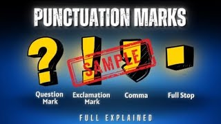 Punctuation Marks in English । Semicolon Colon Apostrophe Quotation Mark Hyphen Ellipsis [upl. by Chip]