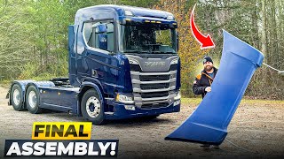 Unboxing and FINAL Assembly Our New Scania Semi Truck [upl. by Ssenav]