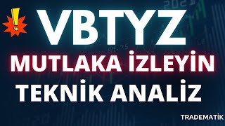 VBT YAZILIM TAVAN – VBTYZ Teknik Analiz  VBTYZ hisse  VBTYZ Yükseliş Başlar Mı VBTYZ [upl. by Fitzgerald]